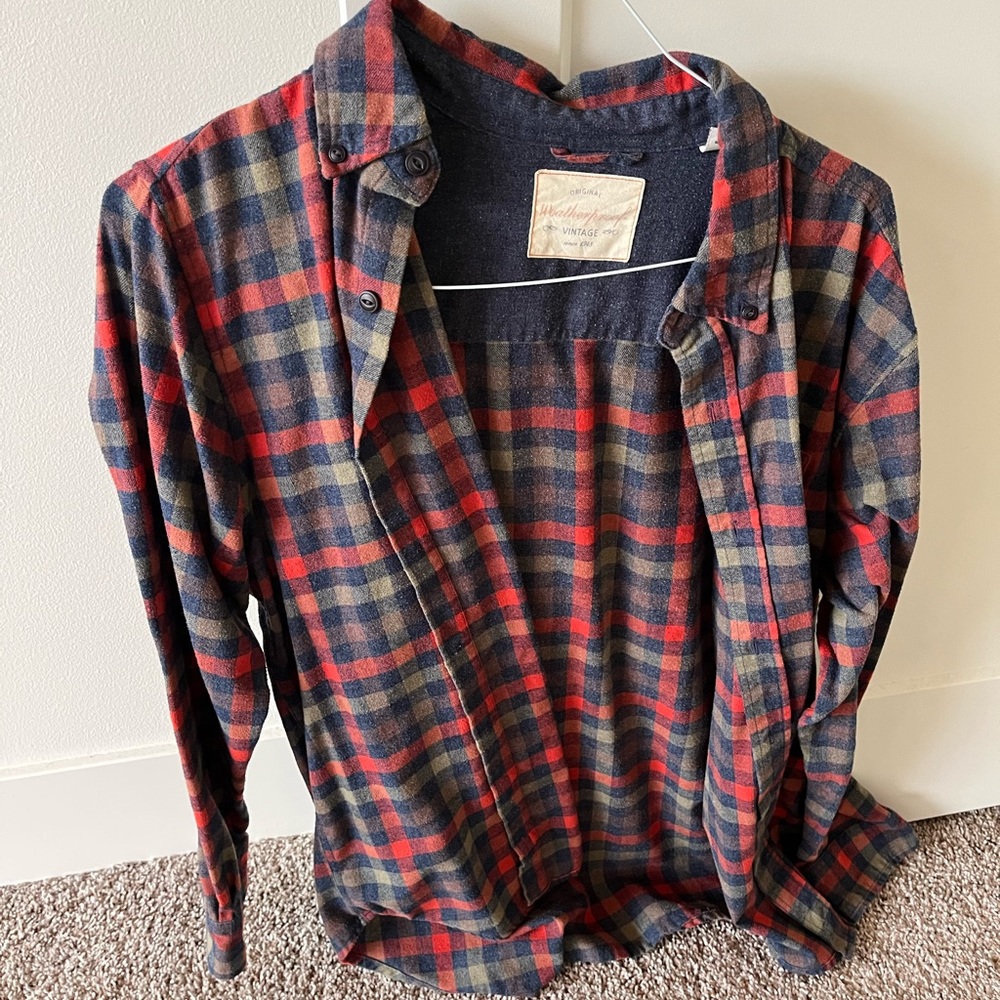 Large flannel